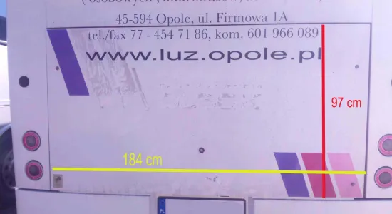 Bova klapa tył