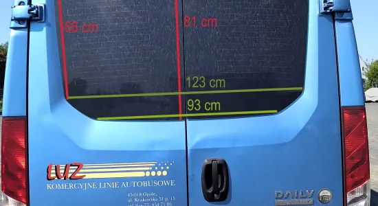 Iveco drzwi z szybami