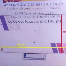 Bova klapa tył